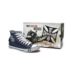 WCC WARRIOR HI-TOPS SHOES NAVY