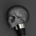 Weinflaschenverschluss "Totenkopf" – Bild 3