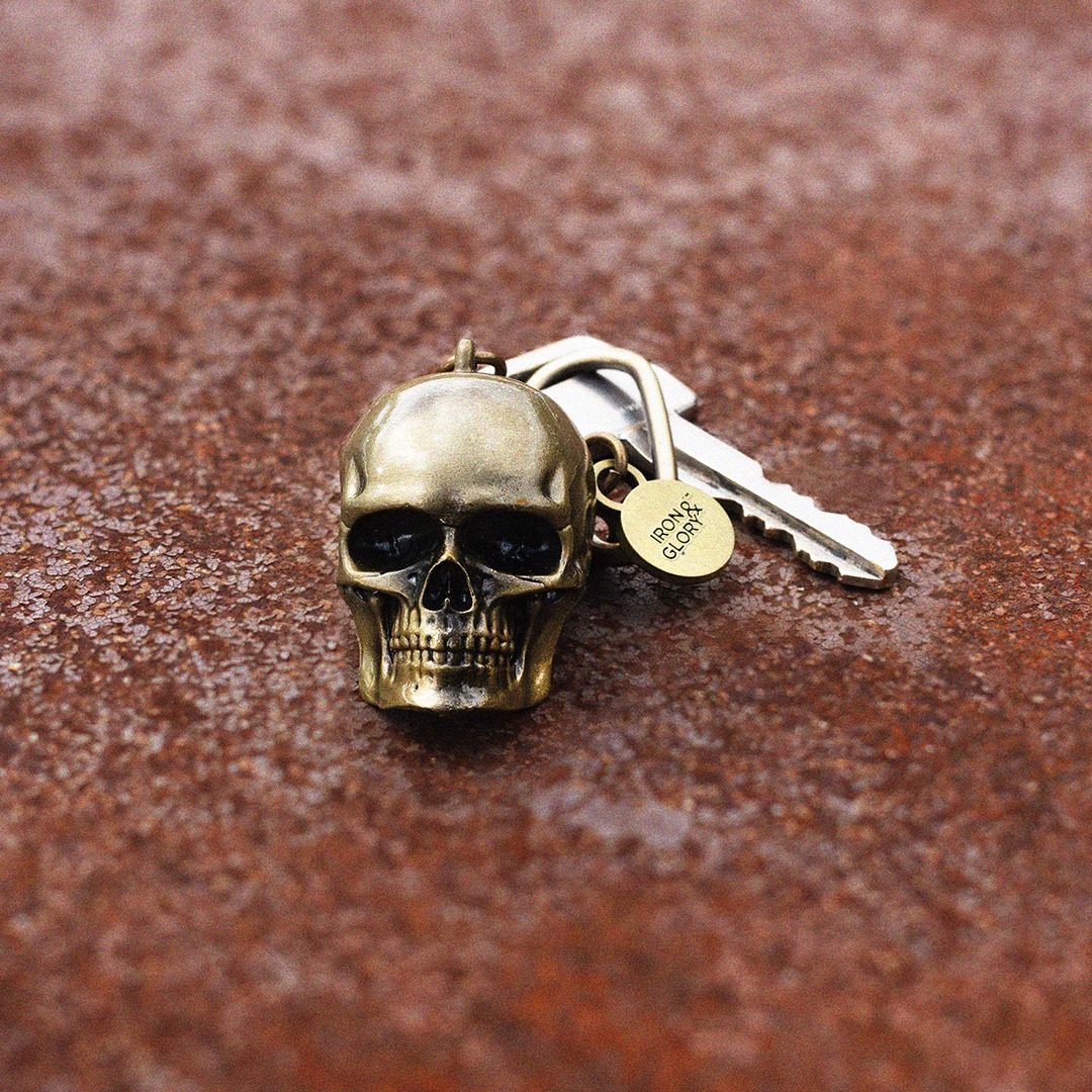 Schlüsselanhänger Totenkopf