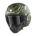 Shark Street Drak Kanhji matte green camo ECE