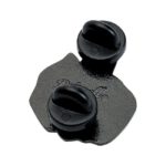 Biltwell-Emaille-Nadel Finger antik verwittert – Bild 5