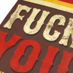 King Kerosin Multifunktions-Tunnel aus Coolmax im Retro-Design »F**k you« – Bild 3