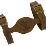 Texas Leather Deckenhalter "braun"