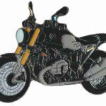 AS BMW R Nine T Mod.14, schwarz