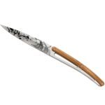6 Deejo-Steakmesser, Olivenholz / Japanisch – Bild 4