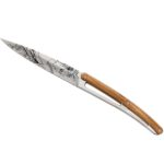 6 Deejo-Steakmesser, Olivenholz / Japanisch – Bild 3