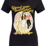 Queen Kerosin Print T-Shirt im Slim Fit »Girl Gang«