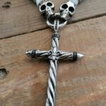 Perlenkette mit Kreuz 1 – Bild 2