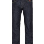 King Kerosin Regular Fit Jeans in dark blue mit Logo-Patch Robin