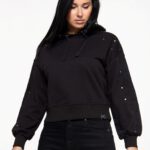 Queen Kerosin Kapuzenpullover »Rose Face« im Boyfriend Fit