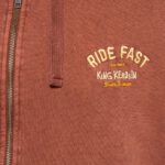 King Kerosin Kapuzensweatjacke »Eat my dust« Print – Bild 2