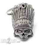 Biker-​Bell 3D Indian Skull Häuptling Totenkopf