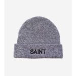SA1NT NO. 1 BEANIE - MARLE BLACK