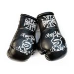 WCC Mini Boxhandschuhe pay up sucker black
