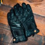 70´s MOTORRAD-LEDERHANDSCHUHE RIDE FREE SCHWARZ