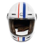 Torc T-1 Retro Allegiance Full Face Helm White Allegiance – Bild 2