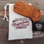13 1/2 Lowlander gloves cognac – Bild 2