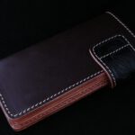 BIKER TRUCKER WALLET SKULL CONCHO braun/schwarz – Bild 4