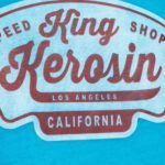 King Kerosin Oil Washed T-Shirt »Speedshop King Kerosin« – Bild 4