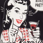 Queen Kerosin Print T-Shirt »I Drink to make you pretty« – Bild 3