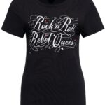 Queen Kerosin Print-Shirt »Rock'n Roll Rebel Queen«