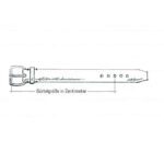Timless Ledergürtel 40er Messing – Bild 2