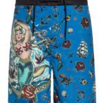 King Kerosin Herren AOP Badehose Kurz – Bild 2