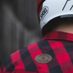 Modeka Flanellhemd Nooner schwarz/rot – Bild 3