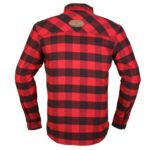 Modeka Flanellhemd Nooner schwarz/rot – Bild 2