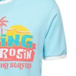 King Kerosin Contrast T-Shirt »Tiki Surfers« – Bild 3