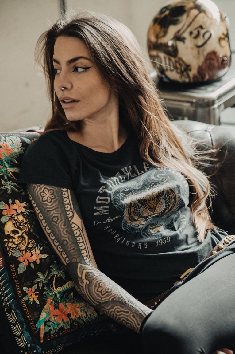Rude Riders Damen Motormama T-Shirt – Bild 2