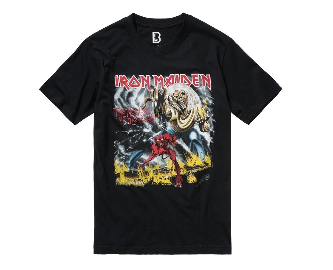 Brandit Iron Maiden T-Shirt The Number of the Beast