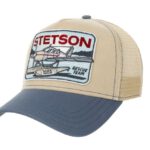 Stetson RESCUE TEAM TRUCKER CAP BEIGE-BLAU