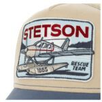 Stetson RESCUE TEAM TRUCKER CAP BEIGE-BLAU – Bild 5
