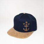 Rokker TRC Anchor Snapback navy / sand