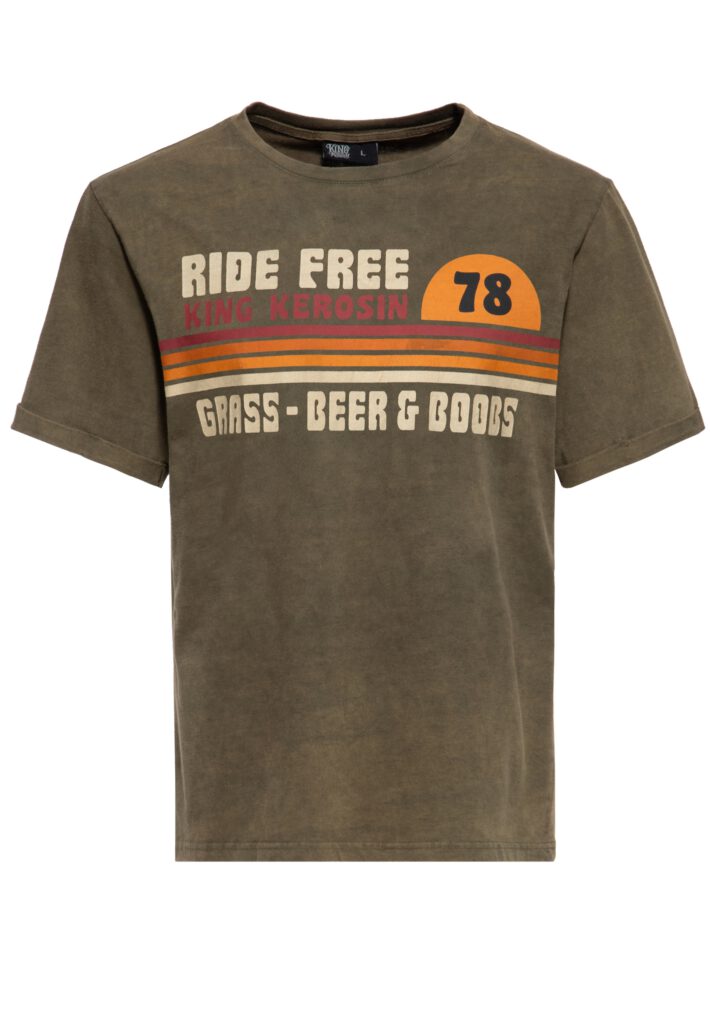 Queen Kerosin Ride To Live Adventure Damen Hemd - Günstig Kaufen