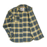 Biltwell Hi Test Flannel shirt moss – Bild 9