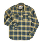 Biltwell Hi Test Flannel shirt moss – Bild 2