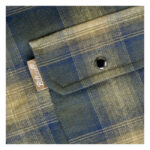Biltwell Hi Test Flannel shirt moss – Bild 5