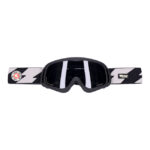 Roeg Peruna Grey Bolts goggle black and offwhite/black strap