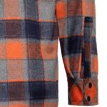 King Kerosin Winterhemd orange – Bild 5