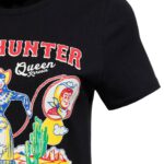Queen Kerosin Damen Basic T-Shirt "Head Hunter" – Bild 3