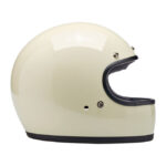 Biltwell Gringo Santa Cruz handmade helmet vintage white – Bild 4
