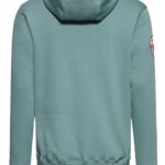 King Kerosin Herren Hoodie "California" Aquablau – Bild 2