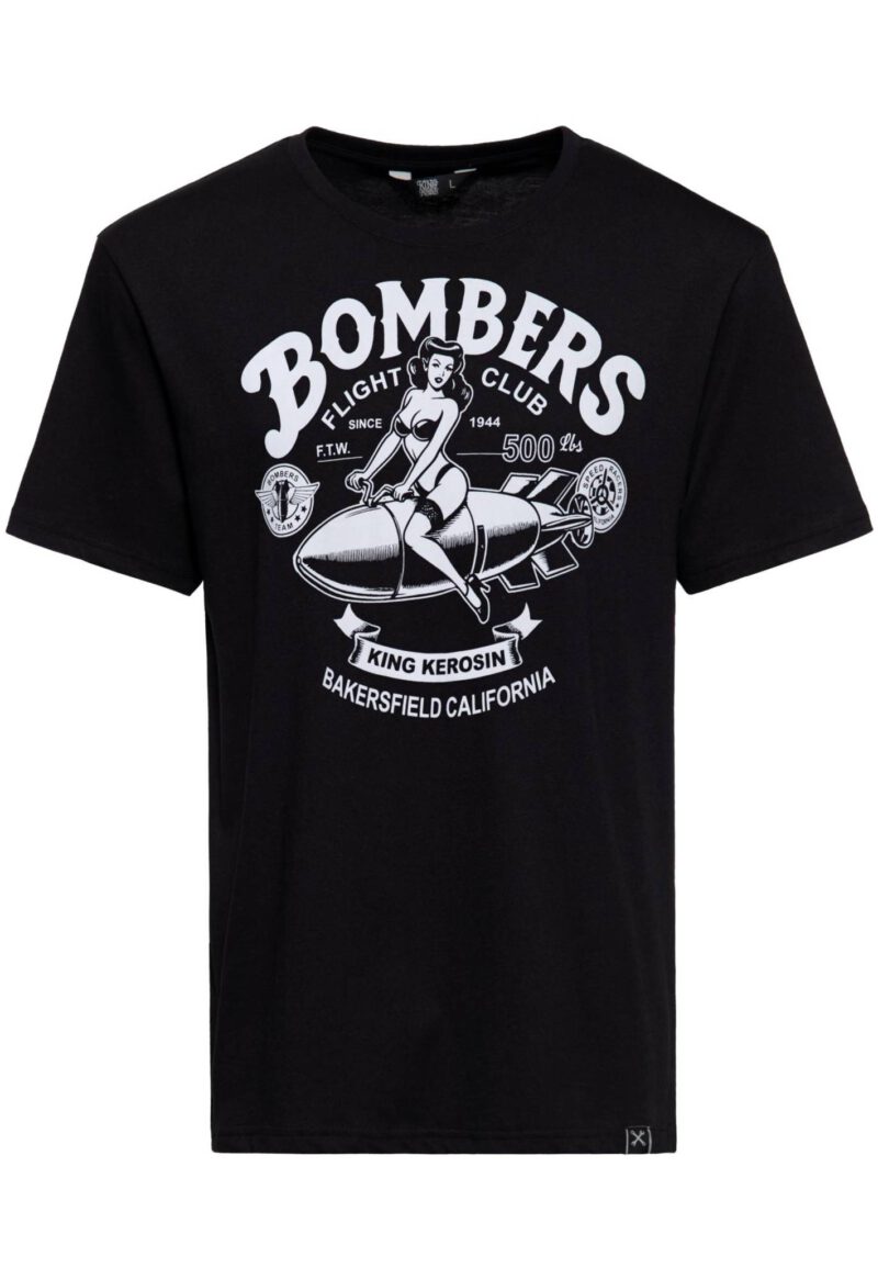 King Kerosin Herren T-Shirt "Bombers"