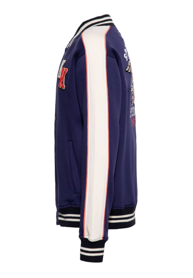 King Kerosin Herren College Jacket with piping"Speedfreak" – Bild 5