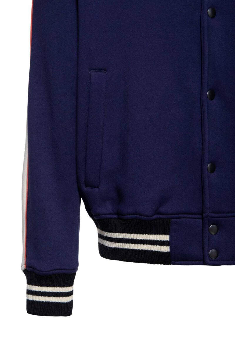 King Kerosin Herren College Jacket with piping"Speedfreak" – Bild 3