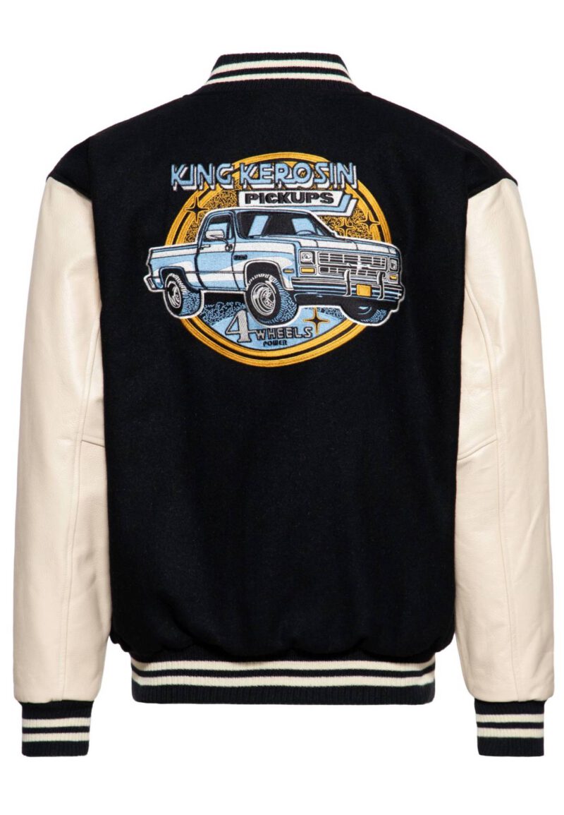 King Kerosin Herren Jacke College Filz "Pick Ups"