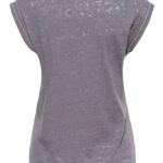 Queen Kerosin Damen T-Shirt Enzymwash "Ride in to the Wild" – Bild 3