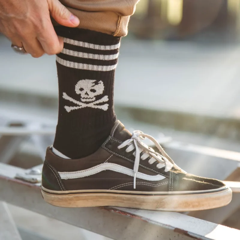 Age of Glory Marauder Socks Black Off-White – Bild 5